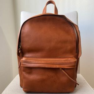 Madewell Tan Backpack NWT
